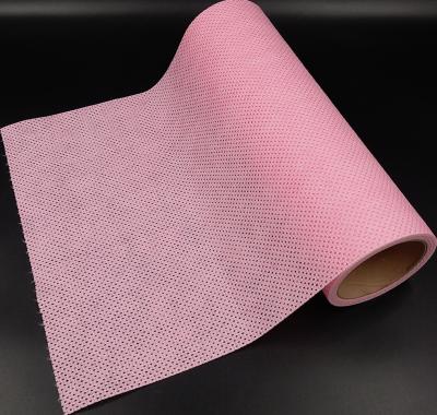 Limpezas não tecidas de Mesh Dyed Disposable Kitchen Spunlace