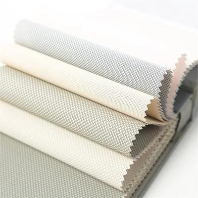 Polyester/Fiberglasss/Linen Base Materials Electric Easy Clean Roller Blinds Fabric