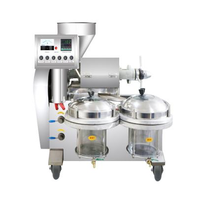 3KW 40Kg/h Peanut Oil Press Machine Steel Mustard Oil Extract 220V