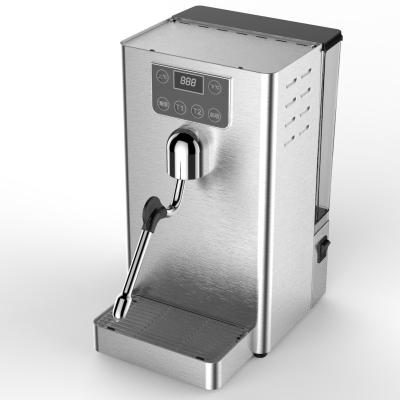 Alojamento de aço inoxidável programável de Frother 1L do leite do vapor para o agregado familiar