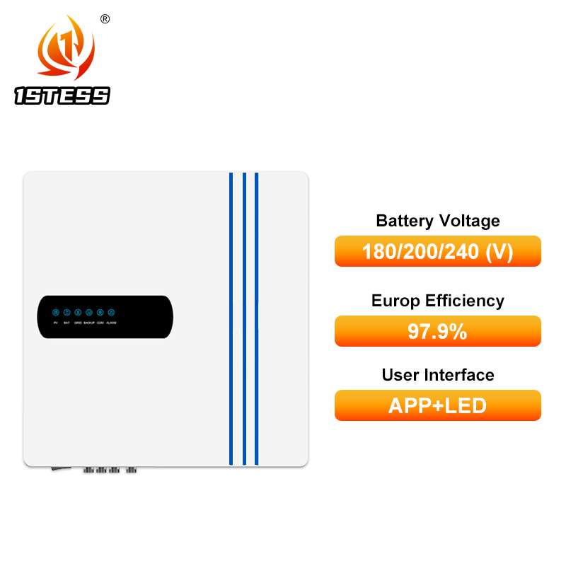 50Hz/60Hz частота трехфазный гибридный солнечный инвертор 240V 5kW 6kW 8kW 10kW для солнечной системы