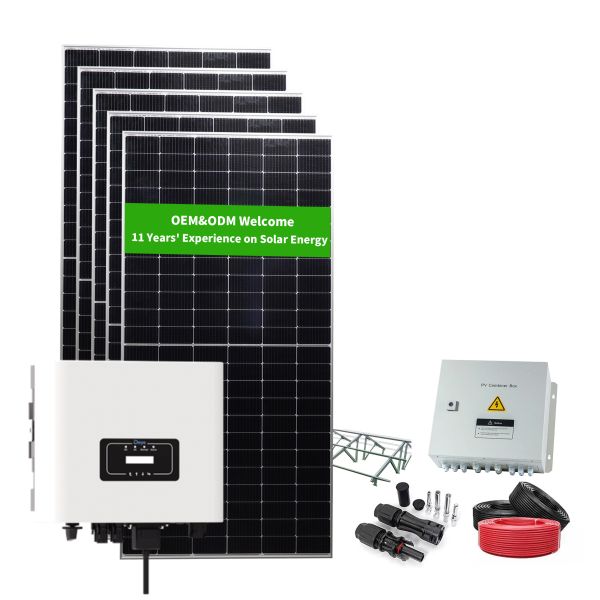 5-10Kw Solar Grid System 5 Hectare Solar Sprinkler Irrigation System 5Kw on Grid Solar Power System Buy for Home