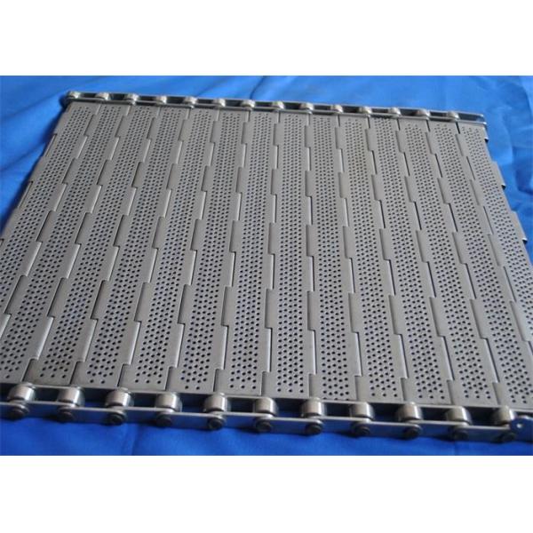 Stainless Steel Perforated Chain Link Plate Conveyor Belt Hinged Plate Mesh Belt