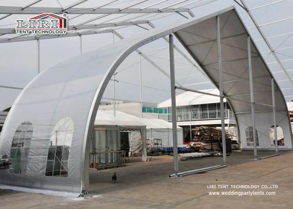 Glass Wall TFS Tent UV Resistant / 20 By 20 Tent For Exhibiton