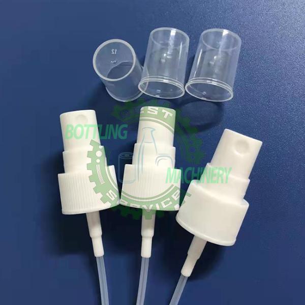 Perfume Detergent Cream Mist Spray Pump With Transparent Cap 24/410