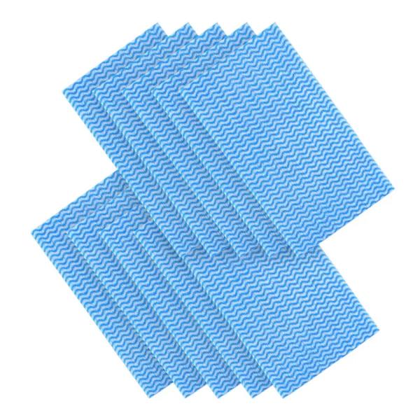 Reusable Household Cleaning Rags Kitchen Wipe Waterproof Multicolor