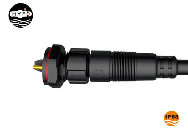 4pin M16 20.2*19.2mm Waterproof Panel Mount Connector