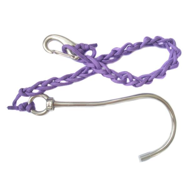 Stainless Steel Diving Reef Hook Corrosion Resistant For Underwater Sports