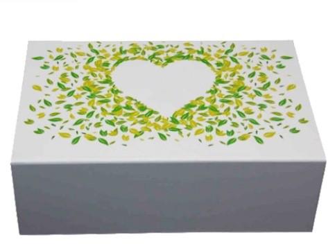 Beautiful cardboard handmade folded gift box Supermarket Free Sample