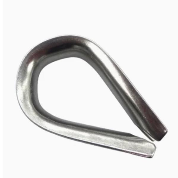 Stainless Steel 304 Us Heavy Type Thimble for Wire Rope Cable