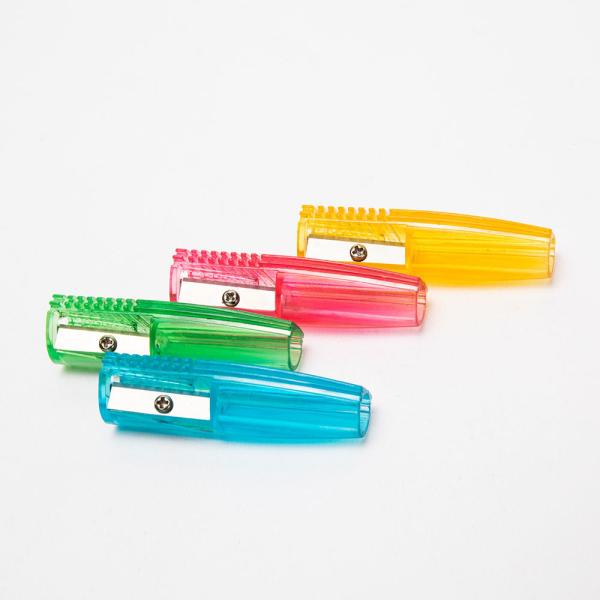 Students Single Hole Pencil Sharpener With Pen Cap