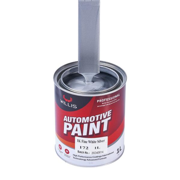 Low Voc Silver Metallic Automotive Paint High Solid Industrial Primer Acrylic Lacquer Spray Paint Metallic Auto Paint