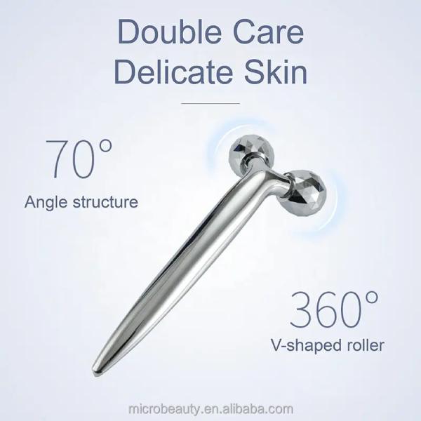 3D Face Slimming Massager Face Lift Massage Roller Small V Shape Face Machine