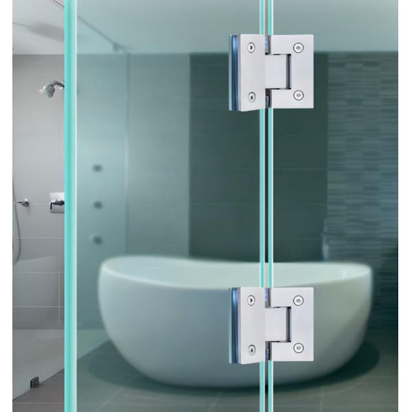 Long Lasting Stainless Steel Shower Hinge Thickened Wear Resistance