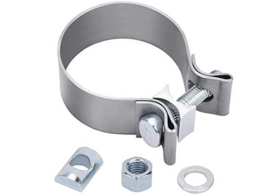 2.5 2 1/2 Narrow Band Muffler Seal 304 Stainless Steel Exhaust Clamps