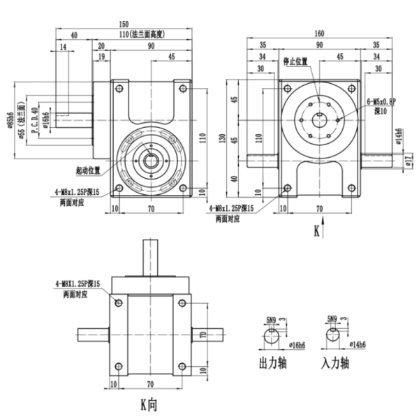 Standard Cam Indexers In Automation Fixed With Shaft Flange Type Design For Enhanced Rigidity And High Precision