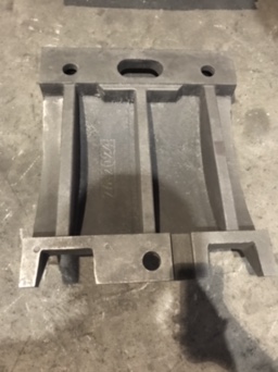 Breakage Resistance Customized Logo White Iron Bi Metal Casting