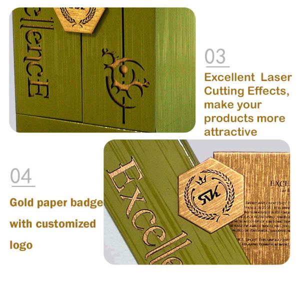 Sliding Out Cardboard Gift Box Packaging Rigid For Perfume Scent