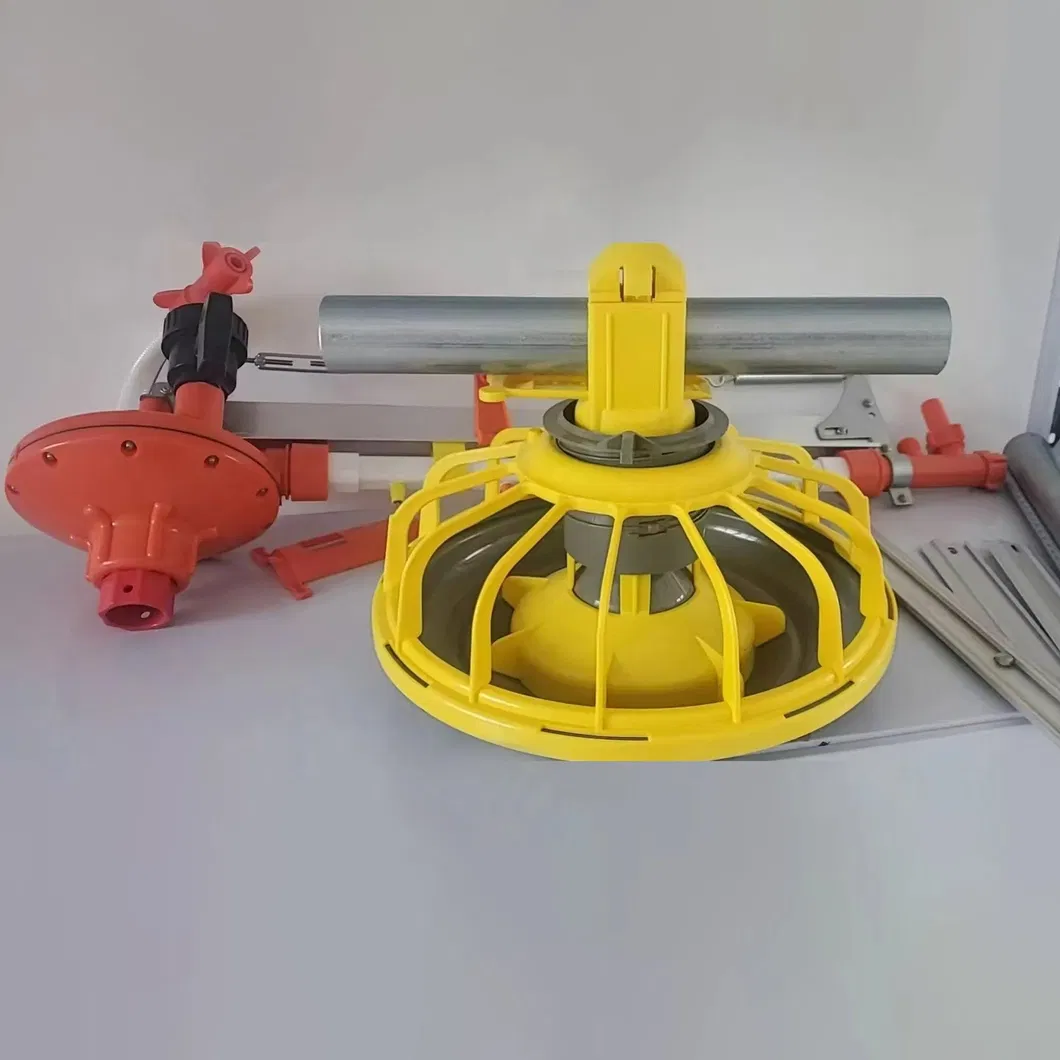 Automatic Poultry Feeding Pan Broiler Farm Floor Raising System
