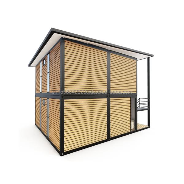 Aluminum Alloy Windows Modified Shipping Container Prefabricated Wooden Leisure Homes for Countryyard Family Vacation