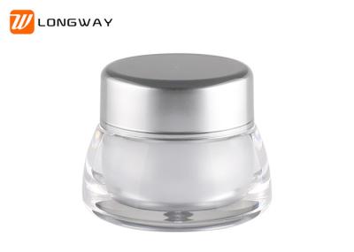 7g plastic acrylic cream jar  double layer good quality for cosmetic packaging