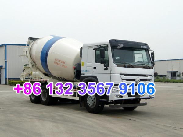 8CBM 9CBM 10 CBM 15CBM HOWO Chassis 6x4 HJS5256GJBHA Cement Mixer Truck