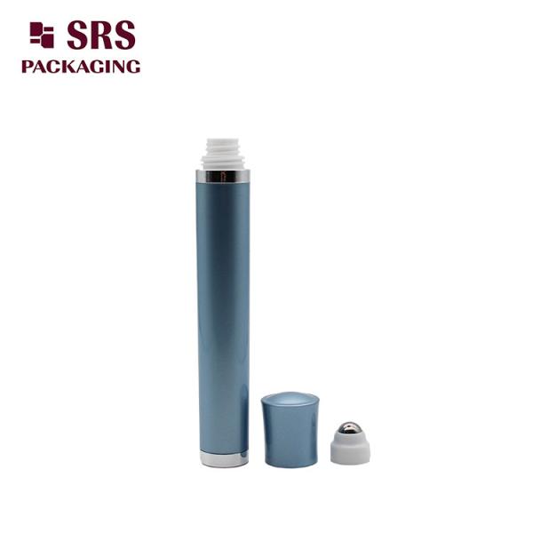 SRS Vibrating 10ml Roll On Eye Cream Bottle Plastic Blue Color
