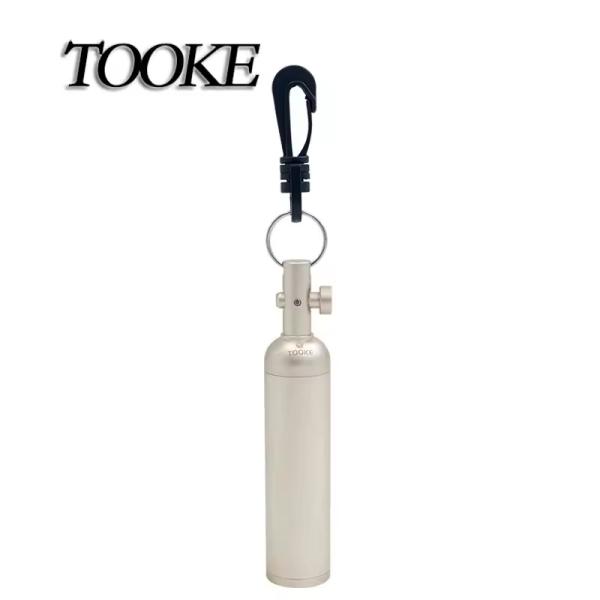 Portable Aluminum Diving Ring Bell Sound Shaker For Underwater Snorkeling Surfing