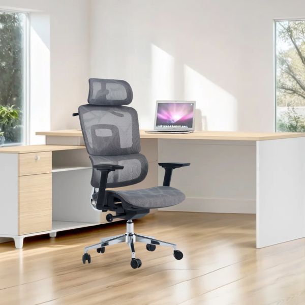 High Back Ergonomic Full Mesh Chair 3D Armrest Executive Office Chair Modern