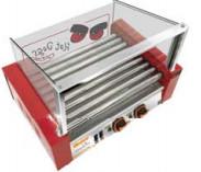 Máquina de processamento de alimentos 240V/50HZ Processador de 5 rolos para cozinhas profissionais Grill de cachorro quente