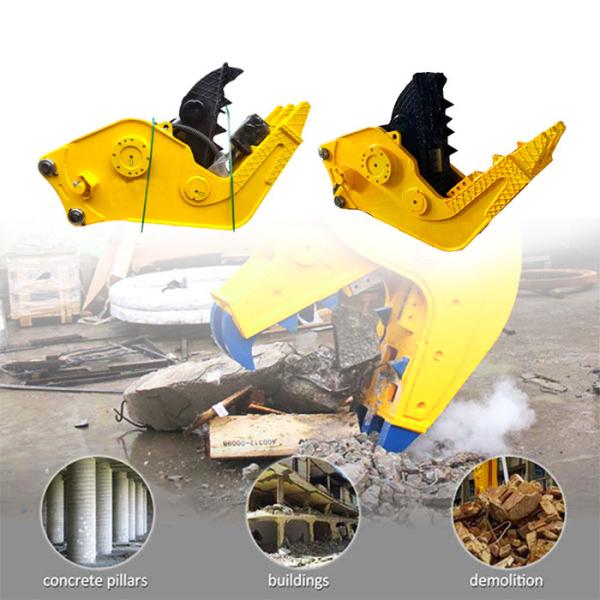Máquina escavadora resistente Concrete Crusher Muncher para 30 de 18 toneladas Ton Escavadora