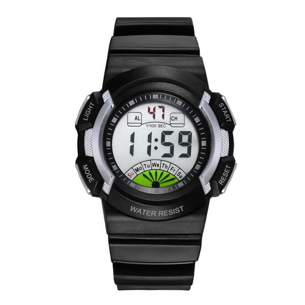 Sports Electronic Digital Movt Watch Fashion Unisex Digital Watch 239mm Band Length