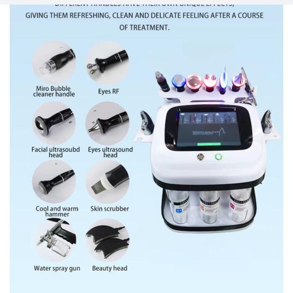 10 in 1 hydra dermabrasion water oxygen facial skin deep cleansing diamond microdermabrasion hydro wrinkle removal machi