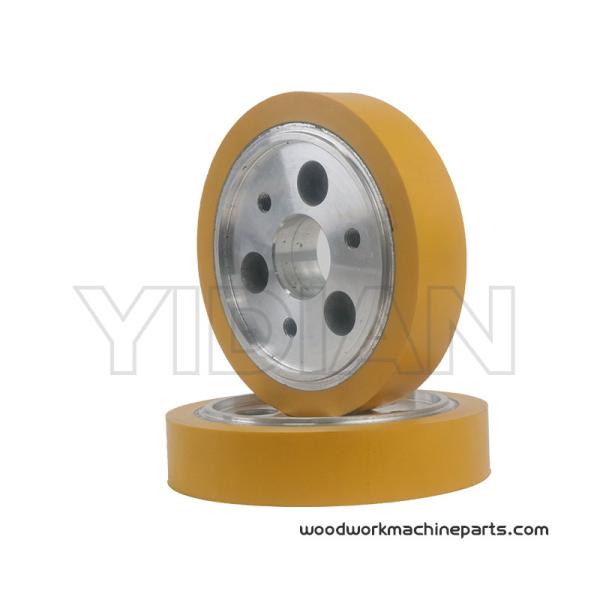 120*30*25mm Rubber Feeding Roller With 6 Holes For Woodworking Four Sides Planer