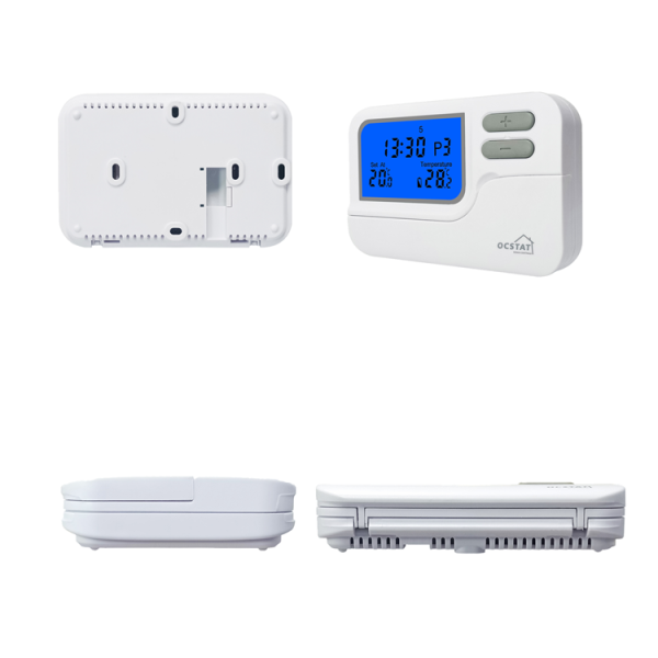 Green Backlight Digital Room 7 Day Programmable Thermostats 230V User Friendly Digital Temperature Controllers Designed for Climate Control