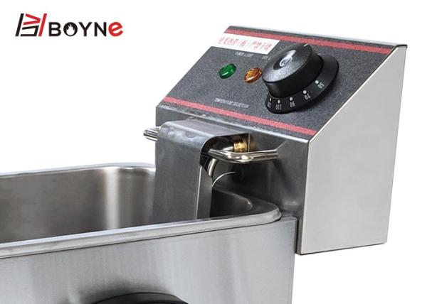 cozinha 2.86kw comercial que cozinha o equipamento frigideira do tanque de 4 litros única