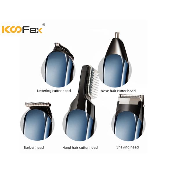 Ultralight Men'S Grooming Hair Trimmer Set 50-60Hz 5 In 1 Waterproof