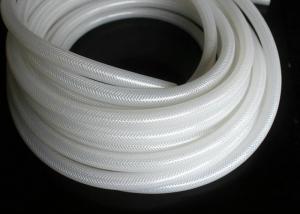 Tubería de la goma de silicona de la trenza del poliéster, categoría alimenticia