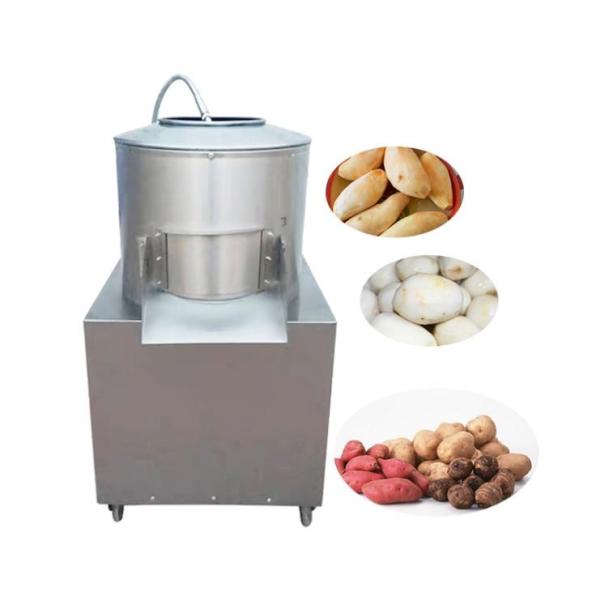 Heavy Potato Processing Machine Ginger Crusher Peeler Squeezer Garlic Chopper