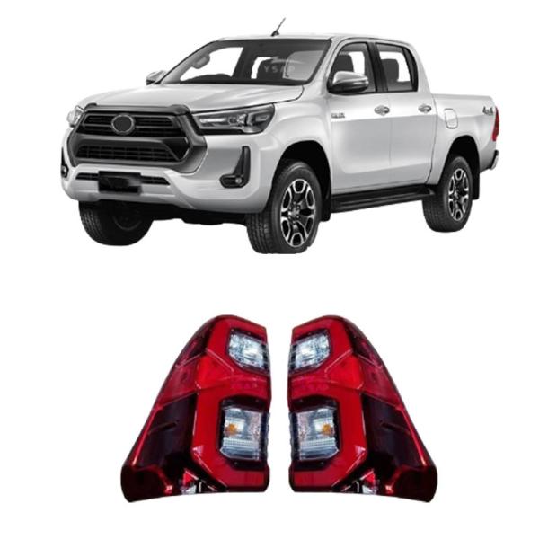 Materiales plásticos del ABS de encargo de Toyota Hilux Revo Rocco Headlight Tail Light
