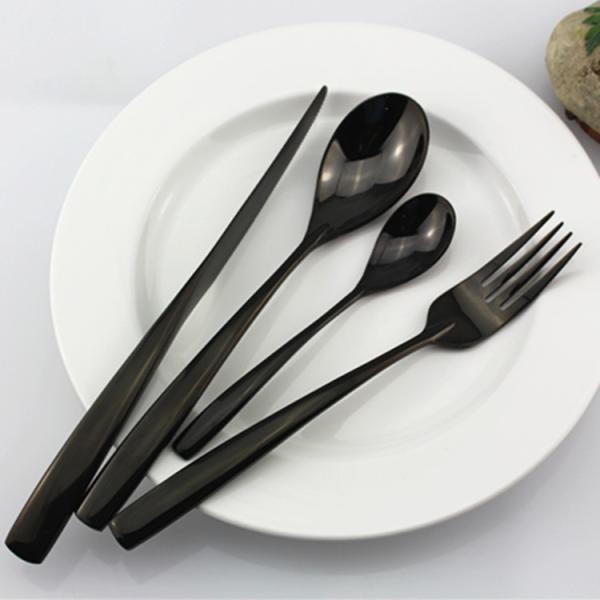 Newto NC222 Cosmopolitan black dinnerware/cutlery/flatware/colorful tableware