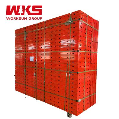 Reusable Aluminium Column Formwork Red Aluminium Shuttering For Cost Effective Concrete Casting