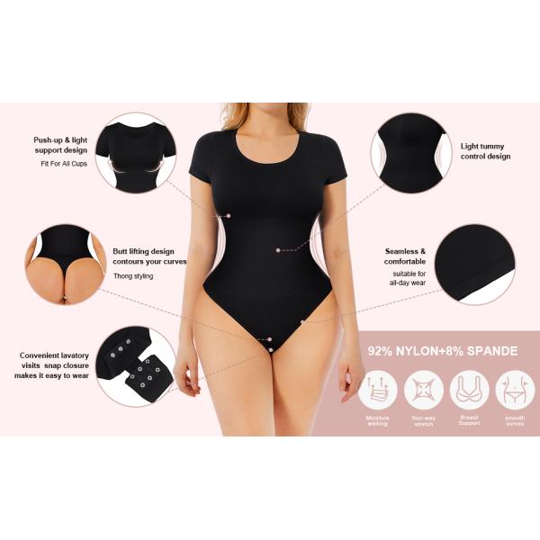 Бесшовный черный скульптурный форменный костюм для женщин SMLXLXXL3XL4XL5XL6XL OEM Accpet