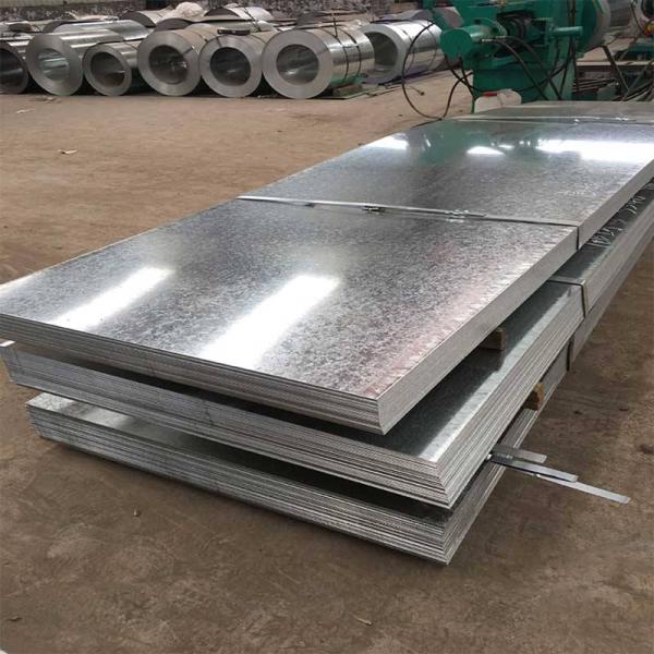 AISI ASTM JIS Hot Dip Galvanized Steel Plate Sheet BA 2B SPCE Corrosion Resistance