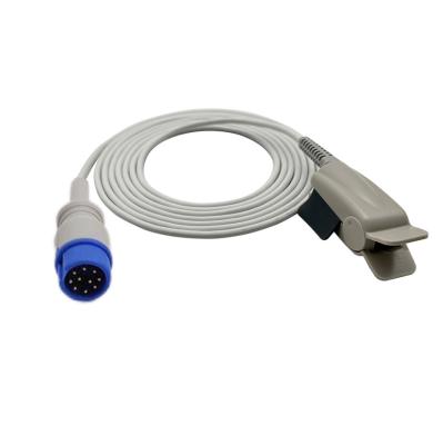 Zondan IMD12 Adult Finger Clip Spo2 Sensor Soft 3m Round 12 Pin