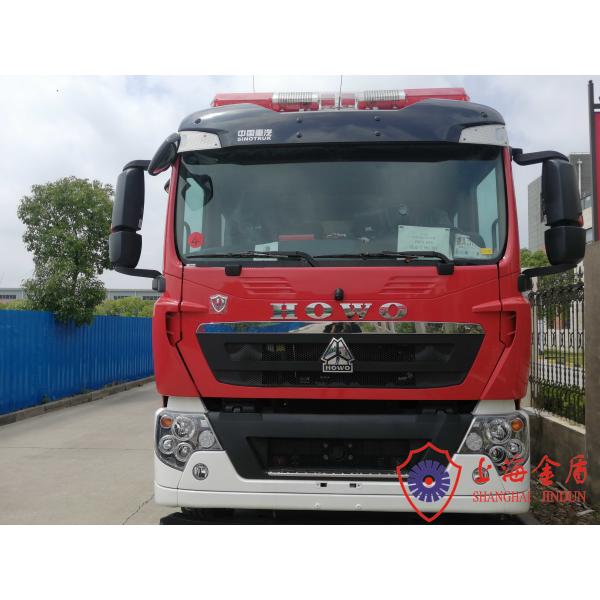 Конкурсная двойная пожарная машина пены мест 213kw кабины 6 с танком 8000L