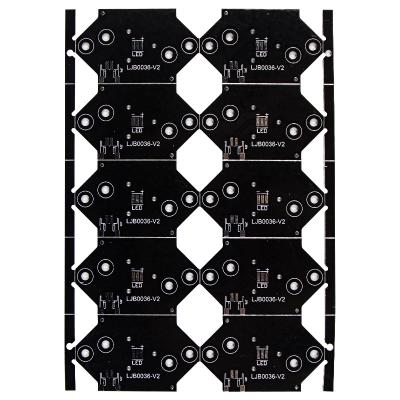 2.0mm Black Solder Heavy Copper PCB Circuit Board For Wall Lamp