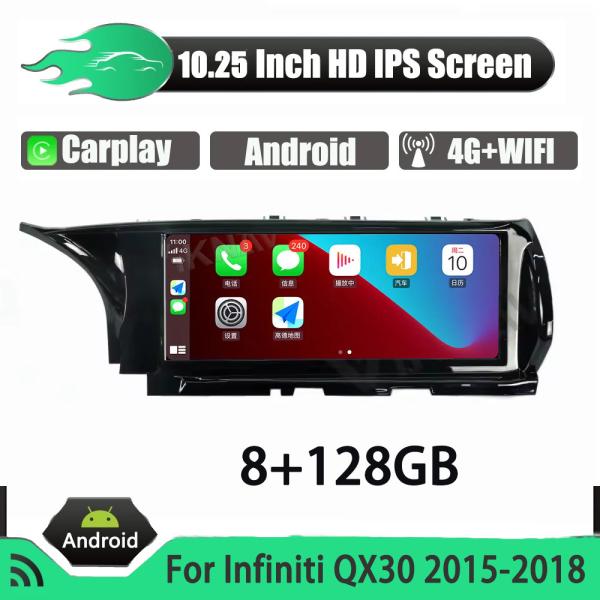 Viknav Car Radio For Infiniti FX35 QX70 (2009-2013)10.25 inch Auto audio Wireless CarPlay Stereo Multimedia Player