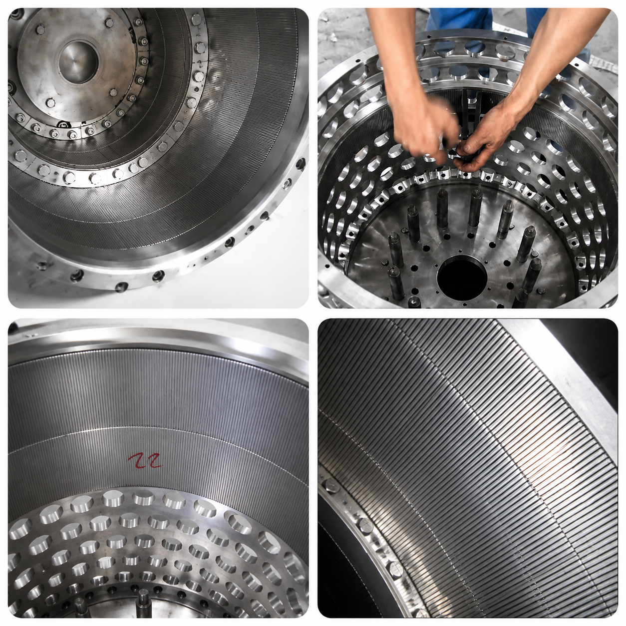 Premium Grade Sieve Screen Segment for Pusher Centrifuge OEM Wholesale Supplier