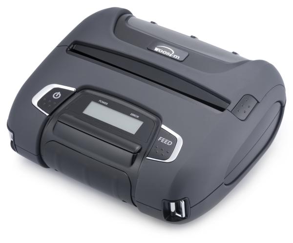 IP54 Durable Rugged Mobile Thermal Label Printer 4 Inches Blue LED Backlight